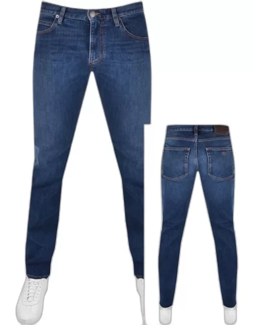 Emporio Armani J06 Jeans Mid Wash Blue
