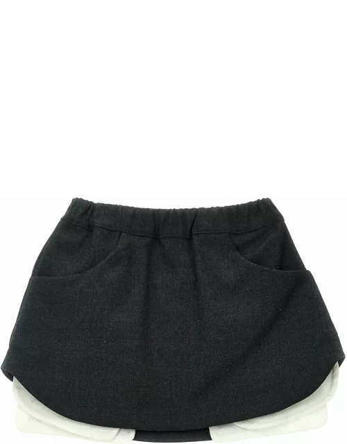 Douuod Mini Pocket Skirt