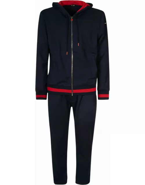 Kiton Hooded Zipped Suit
