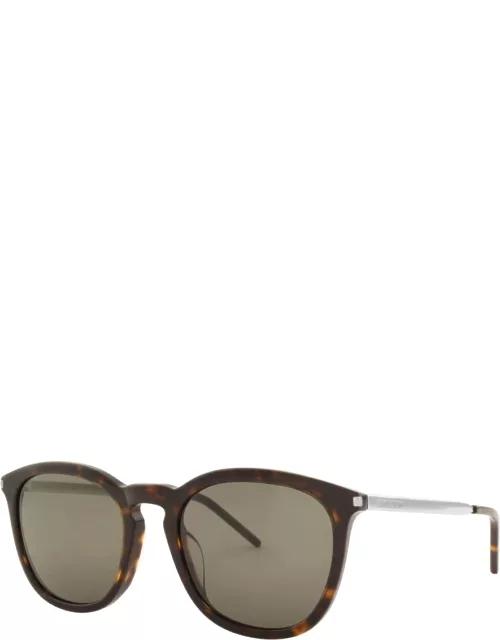 Saint Laurent 360 002 Sunglasses Brown