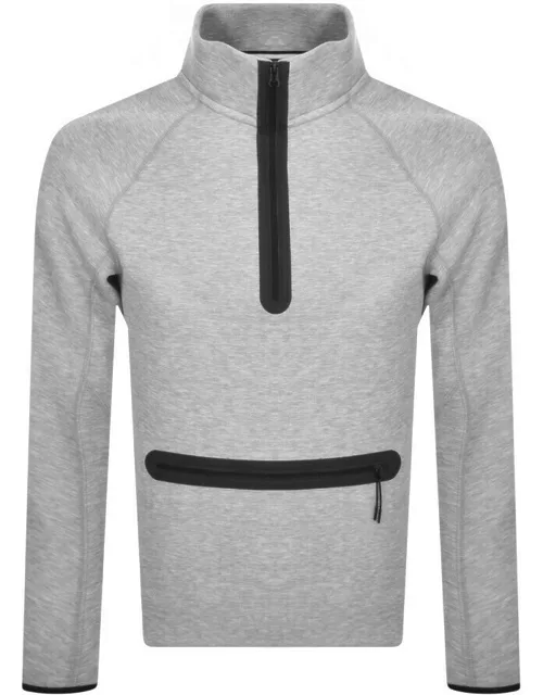 Nike Sportswear Tech Half Zip Sweatshirt Grey