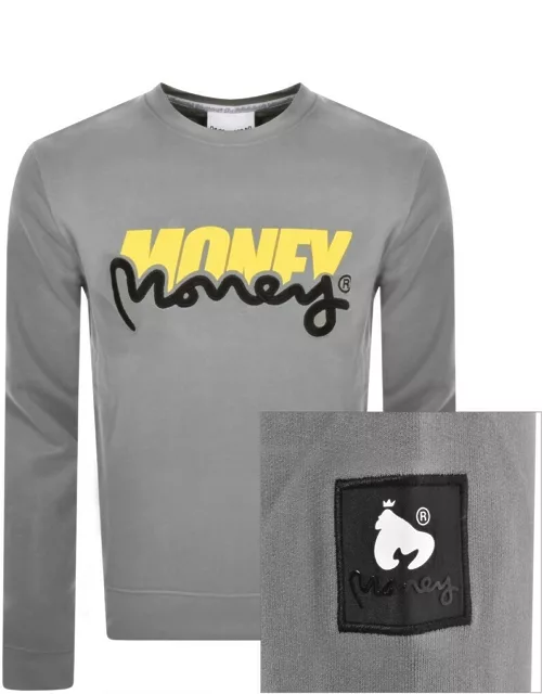 Money Two Money Logo Sweatshirt Grey