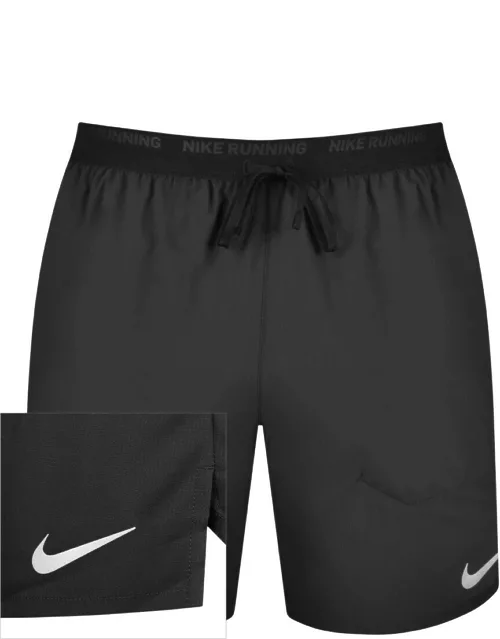 Nike Training Stride Running Shorts Black
