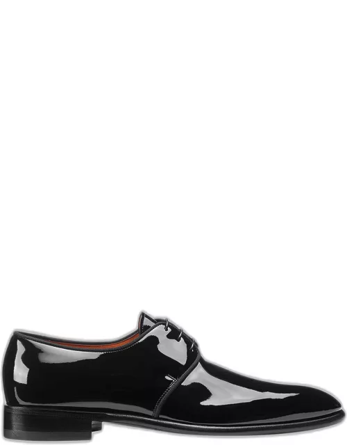 Men's Isogram Patent Leather Derby Shoe