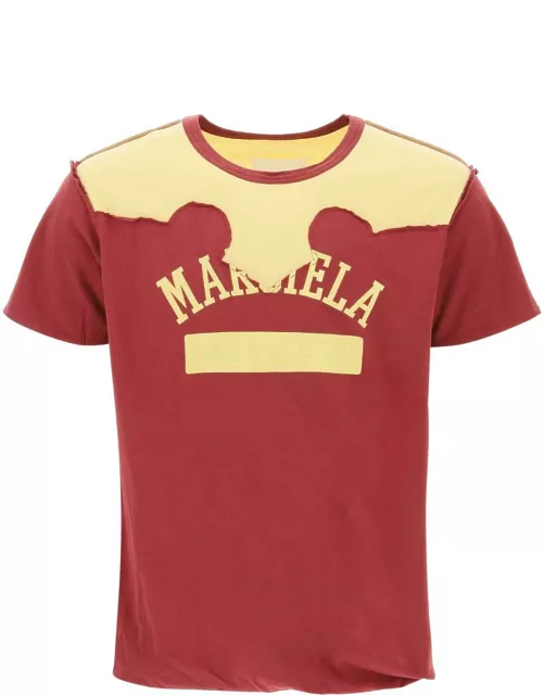 MAISON MARGIELA décortiqué t-shirt