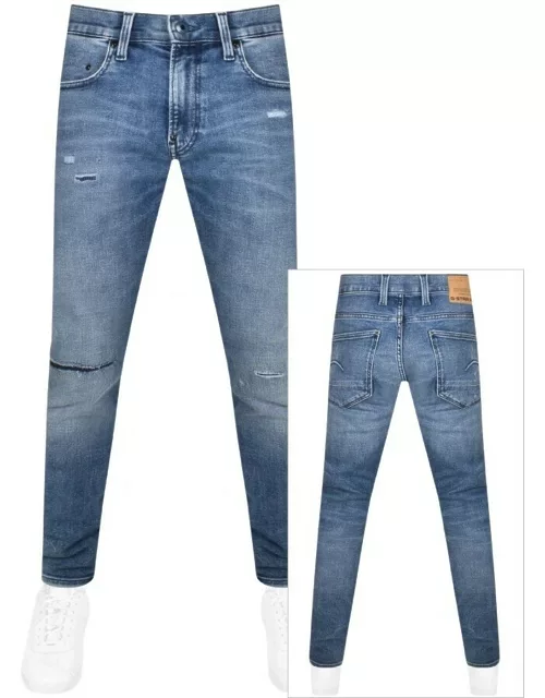 G Star Raw Revend Skinny Jeans Blue