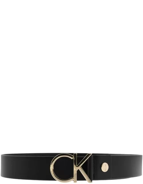 Calvin Klein CK Logo Belt Black