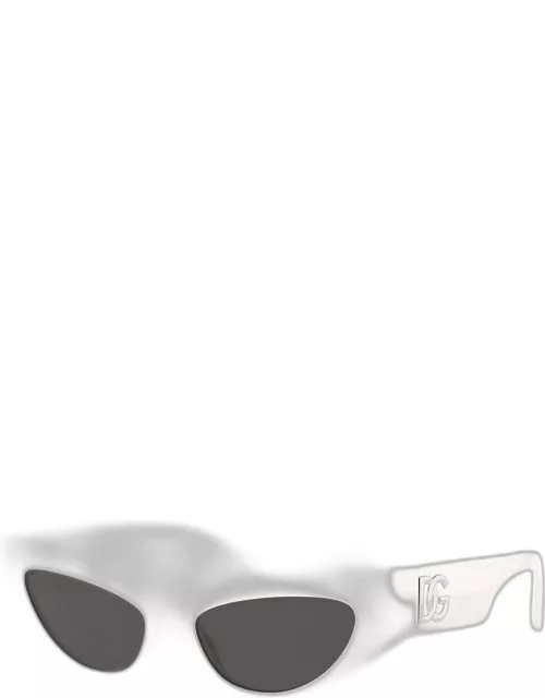 DG Logo Acetate Cat-Eye Sunglasse