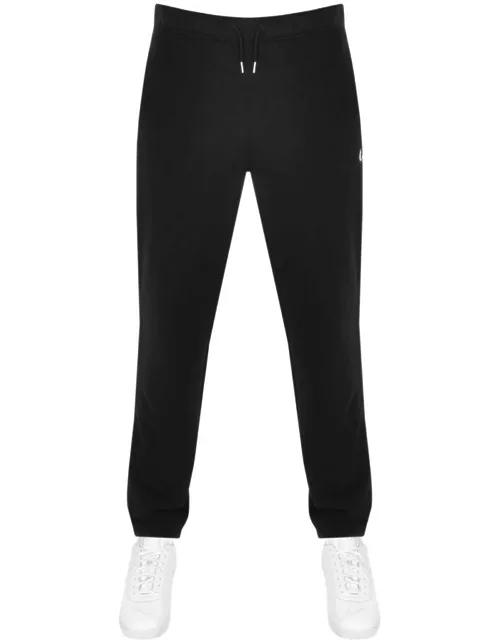 Fred Perry Loopback Jogging Bottoms Black