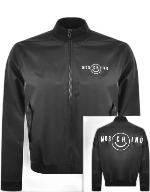 Moschino Logo Jacket Black