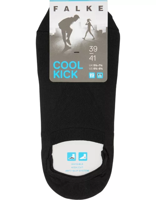 Falke Cool Kick Jersey Trainer Socks - Black - 39