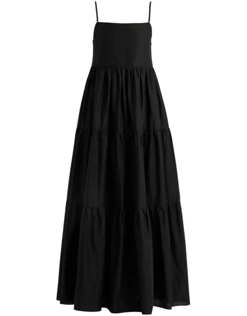 Matteau Cotton-poplin Maxi Dress - Black