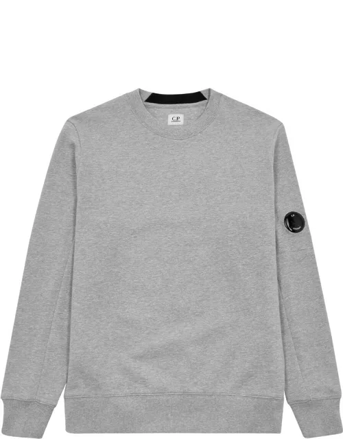 C.P. Company Diagonal Raised Cotton Sweatshirt - Grey