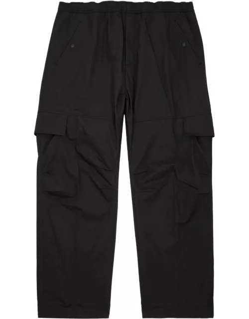 Moncler Cotton Cargo Trousers - Black