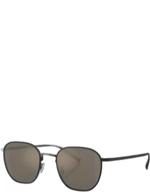 Filigree Titanium Square Sunglasse