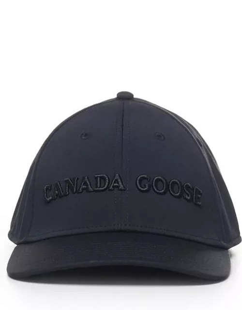 Canada Goose Technical Hat With Lettering Logo