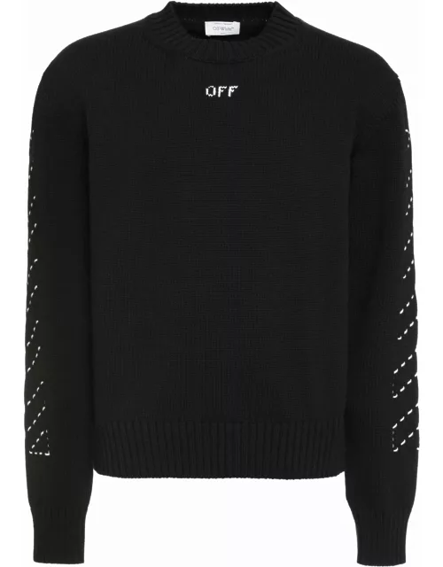 Off-White Stitch Arrows Diags Sweater