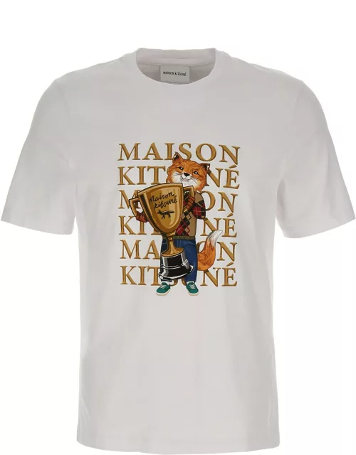 Maison Kitsuné fox Champion T-shirt