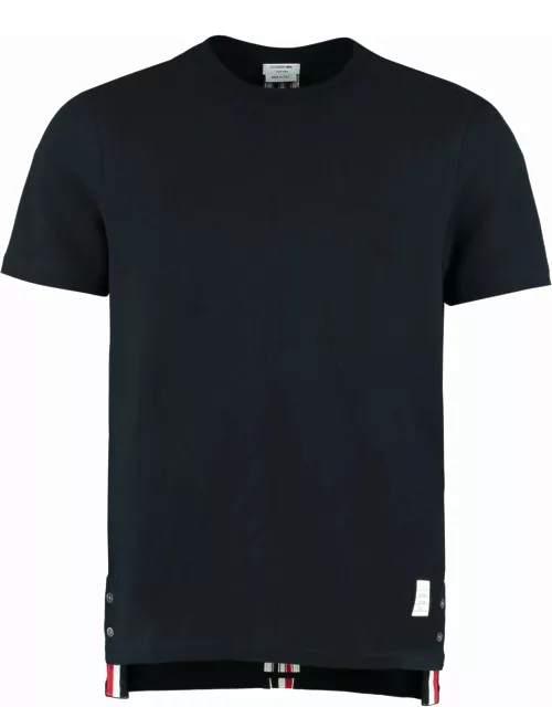 Thom Browne Blue Cotton T-shirt