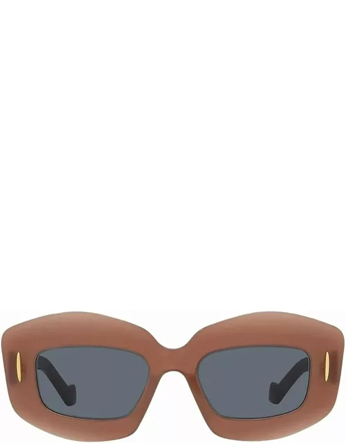 Loewe Lw40114i - Nude Pink Sunglasse