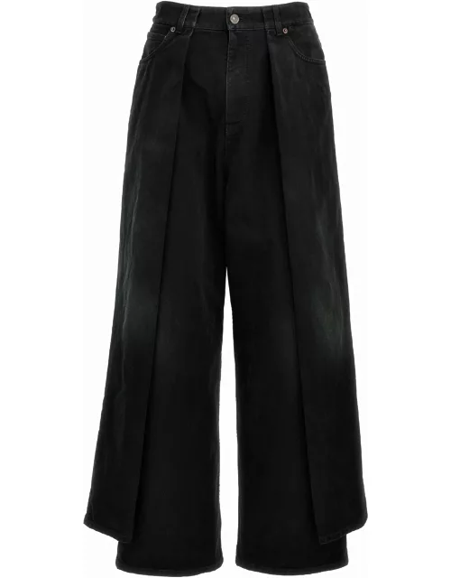 Balenciaga Jeans In Black Cotton