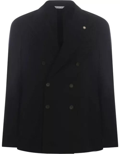 Double-breasted Manuel Ritz Wool Jacket