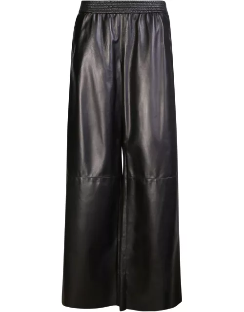 DROMe Black Leather Trouser