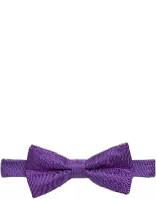 JoS. A. Bank Men's Pre-Tied Bow Tie, Purple, One