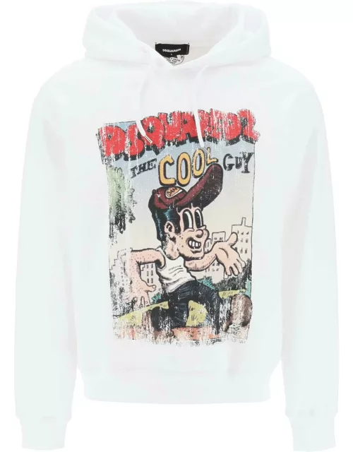 DSQUARED2 hoodie with graphic print