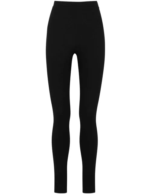 Totême Stretch-jersey Leggings - Black