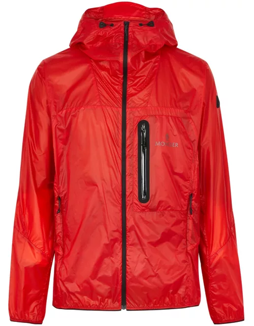 Moncler Diadem Hooded Shell Jacket - Red - 3, Men's Designer Shell Jacket, Male