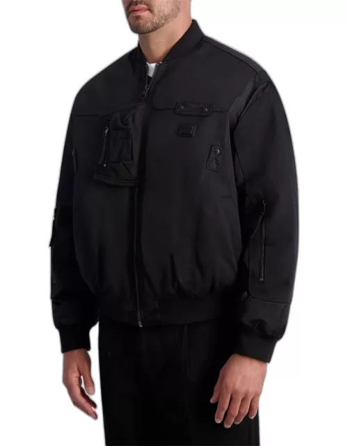 Men's Full-Zip Bomber Jacket