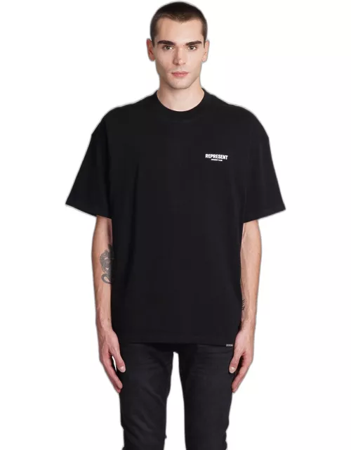 REPRESENT T-shirt In Black Cotton