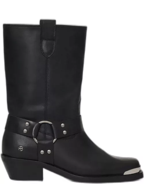 ANINE BING Ryder Boots in Black