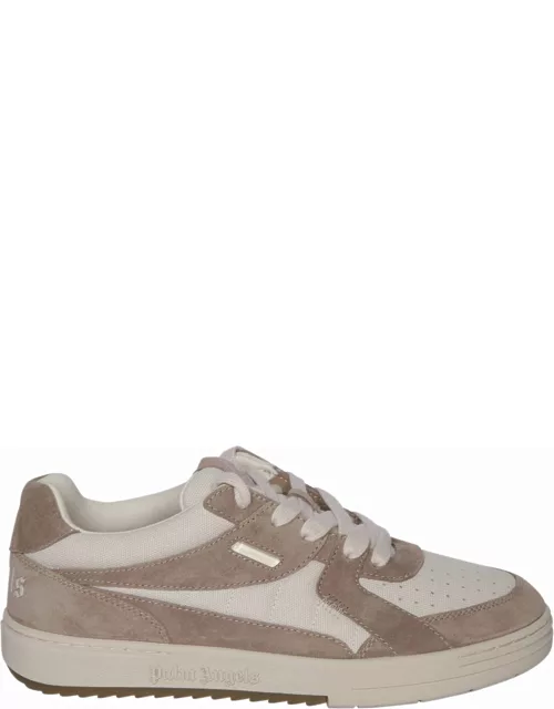 Palm Angels University Suede White/ Camel Sneaker
