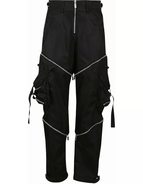 Off-White Zip Detailed Pant