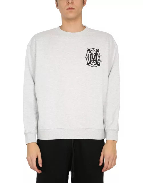 marcelo burlon county of milan "monogram" sweatshirt