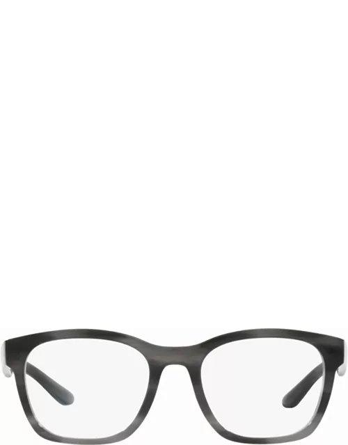 Giorgio Armani Ar7229 Striped Grey Glasse