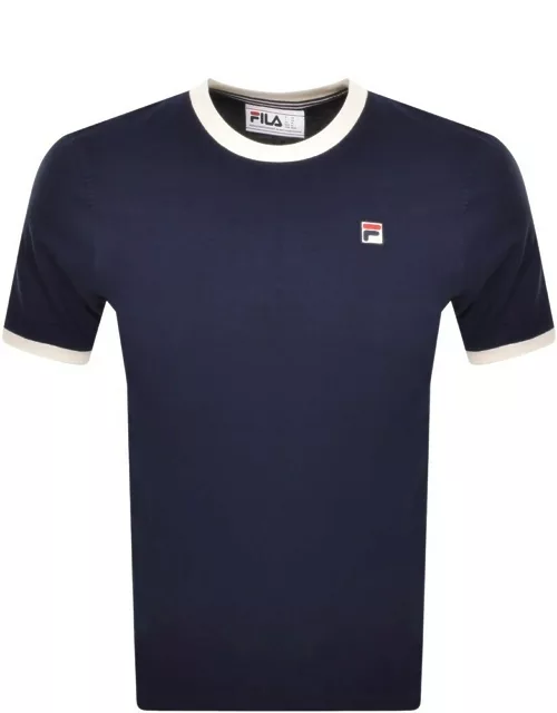 Fila Vintage Marconi T Shirt Navy
