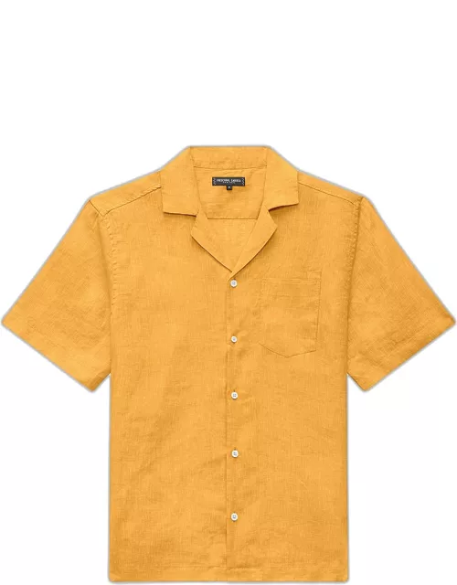 Angelo Linen Shirt Golden Sun
