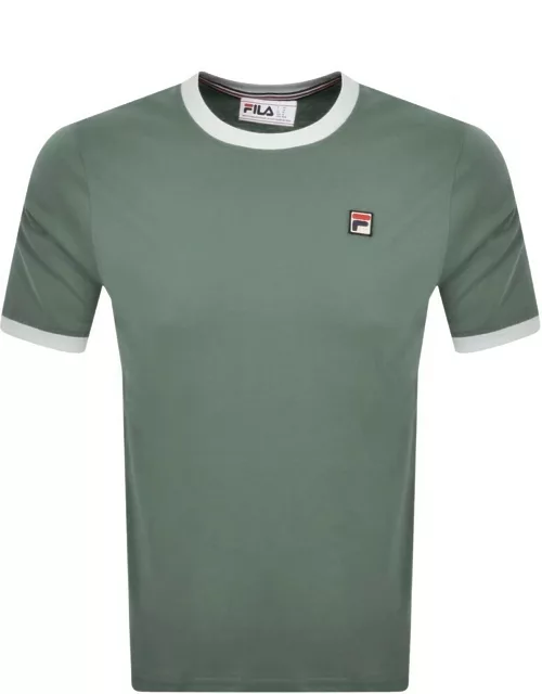 Fila Vintage Marconi T Shirt Green