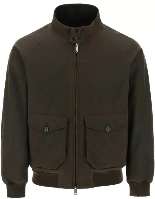 BARACUTA Waxed G9 Harrington jacket