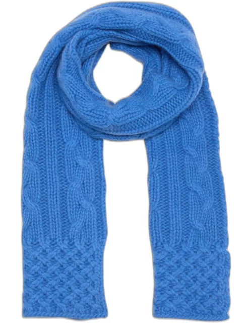 Cable Knit Cashmere Scarf