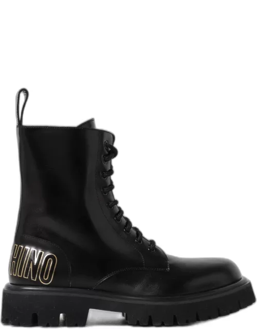 Moschino Couture leather ankle boots with zip