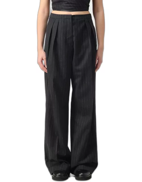 Trousers ROHE Woman colour Grey