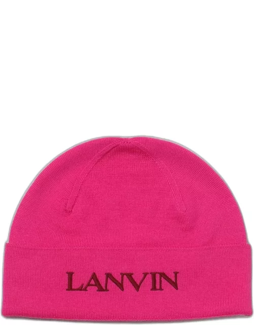 Hat LANVIN Woman color Fuchsia