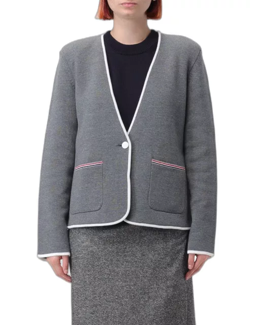 Jacket THOM BROWNE Woman colour Grey