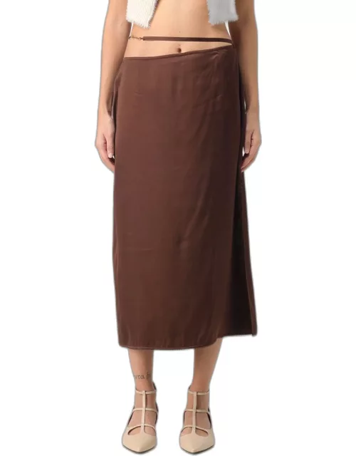 Skirt JACQUEMUS Woman colour Brown