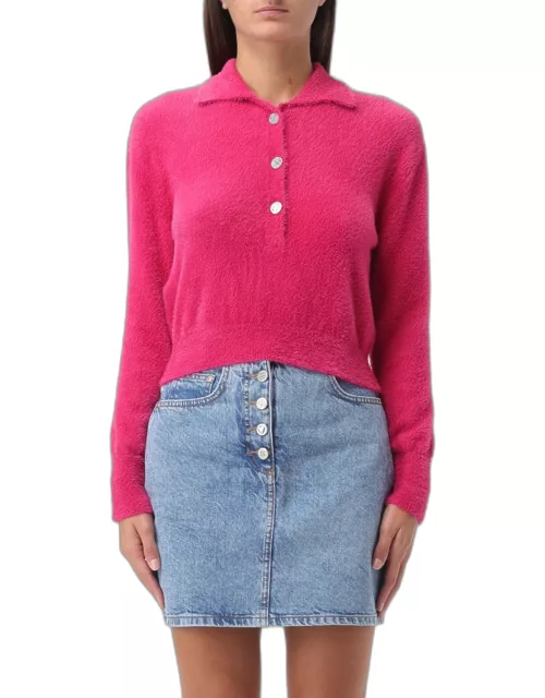 Sweater MOSCHINO JEANS Woman color Fuchsia