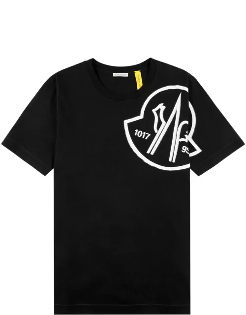 Moncler Genius 6 1017 Alyx 9SM Logo Cotton T-shirt - Black